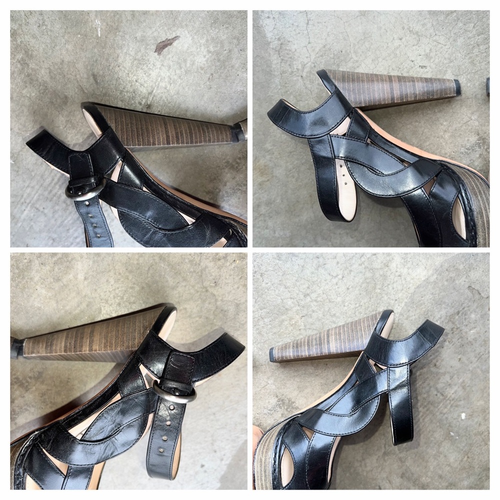 COACH TAMARA PLATFORM WITH HEELS SANDALS - Picture 8 of 11